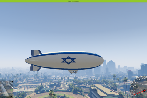 Israeli Flag Blimp Mod